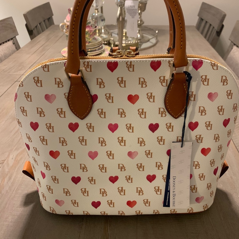 Dooney and Bourke Gretta Hearth Satchel and Wallet - Picture 6 of 8